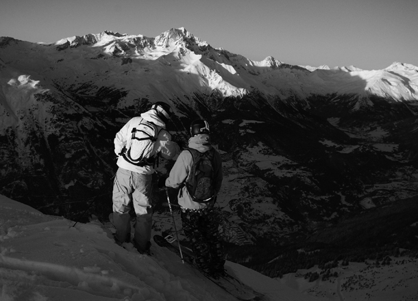 Offpist Maurienne bergsguide.